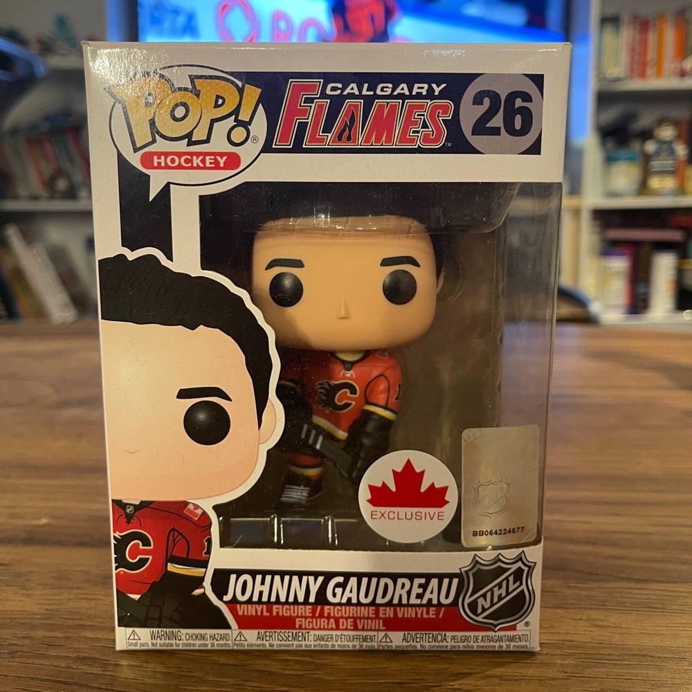 Johnny Gaudreau Funko Pop NIB - Canadian exclusive